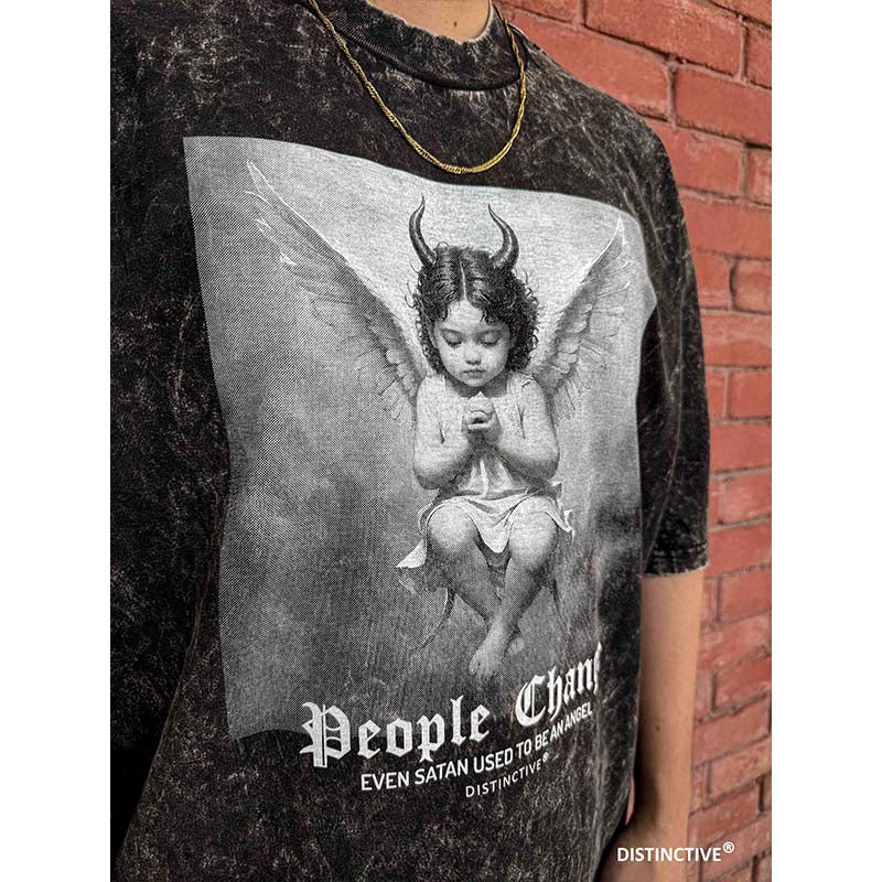 PEOPLE CHANGE - OVERSIZE VINTAGE ACID WASH