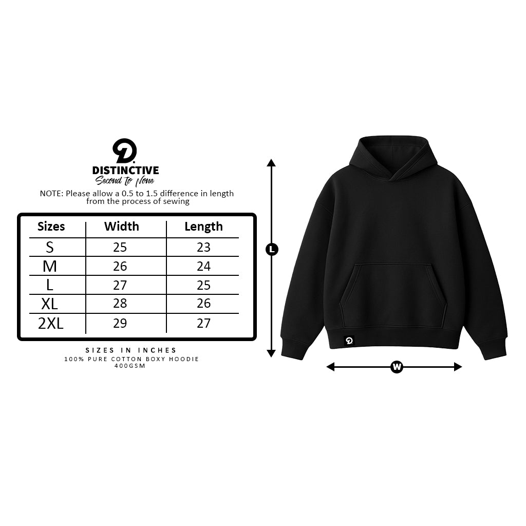 CONVERSATION WITH GOD HOODIE - OVERSIZE BOXY