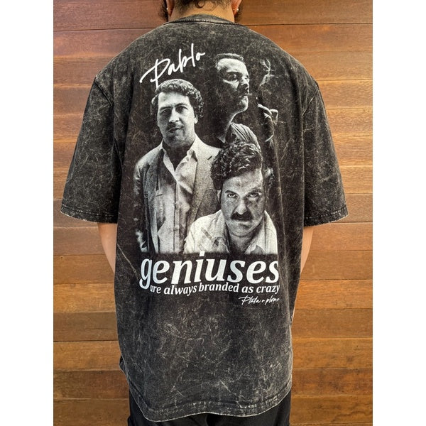 PABLO ESCOBAR - OVERSIZE VINTAGE ACID WASH