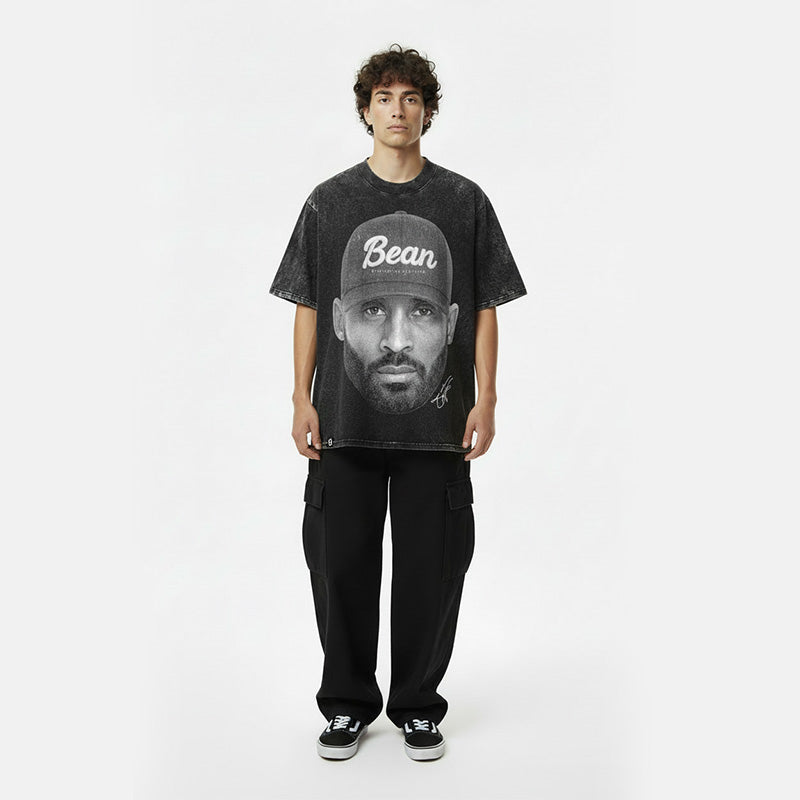 KOBE BEAN - OVERSIZE VINTAGE ACID WASH