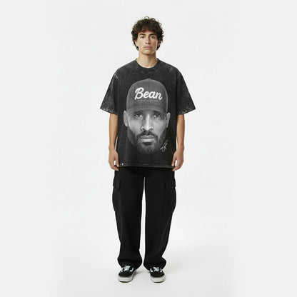 KOBE BEAN - OVERSIZE VINTAGE ACID WASH