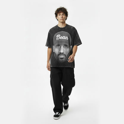 KOBE BEAN - OVERSIZE VINTAGE ACID WASH