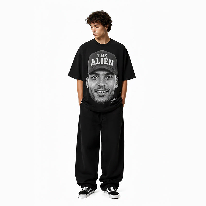 THE ALN - OVERSIZE VINTAGE ACID WASH