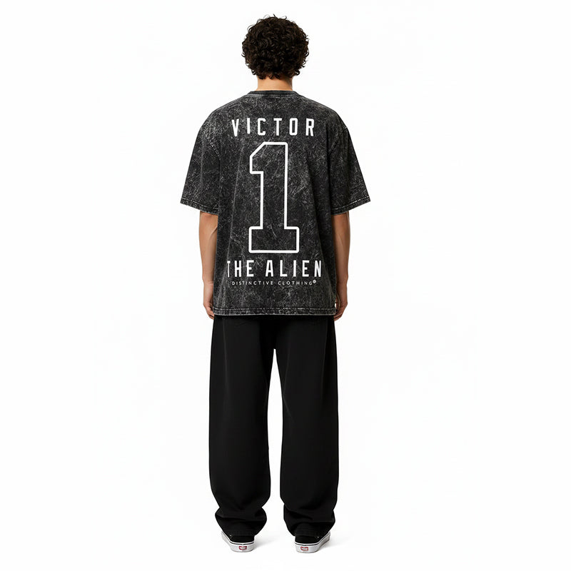 THE ALN - OVERSIZE VINTAGE ACID WASH