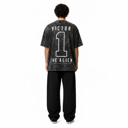 THE ALN - OVERSIZE VINTAGE ACID WASH