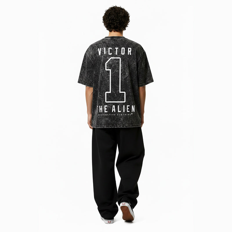 THE ALN - OVERSIZE VINTAGE ACID WASH