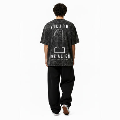 THE ALN - OVERSIZE VINTAGE ACID WASH