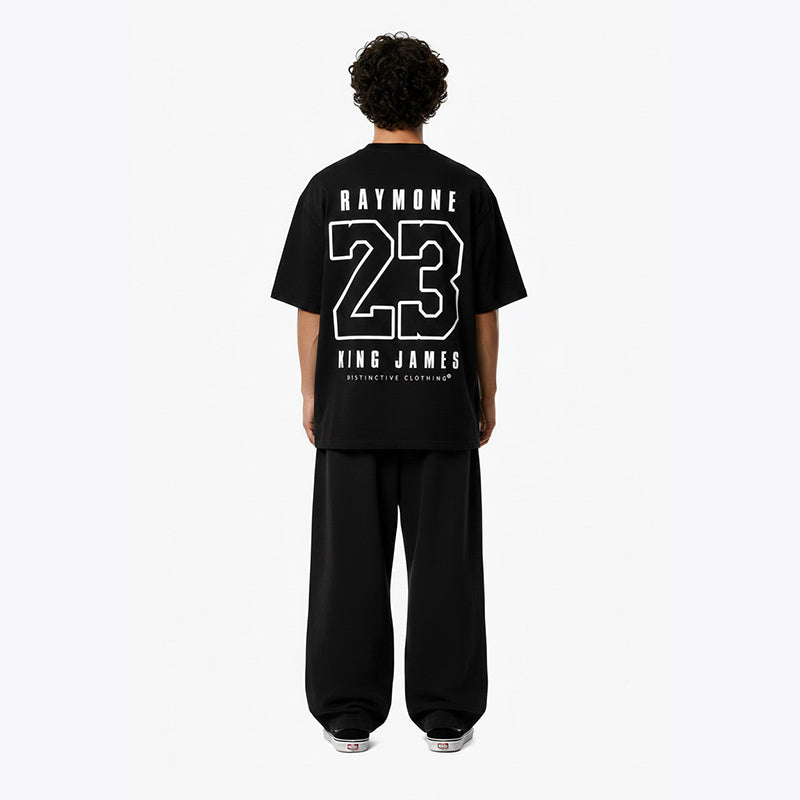 KING J - OVERSIZE VINTAGE ACID WASH