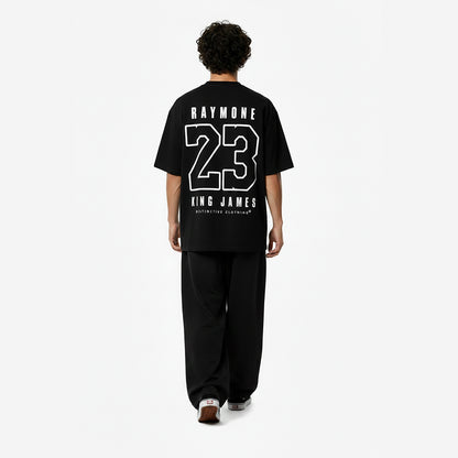 KING J - OVERSIZE VINTAGE ACID WASH