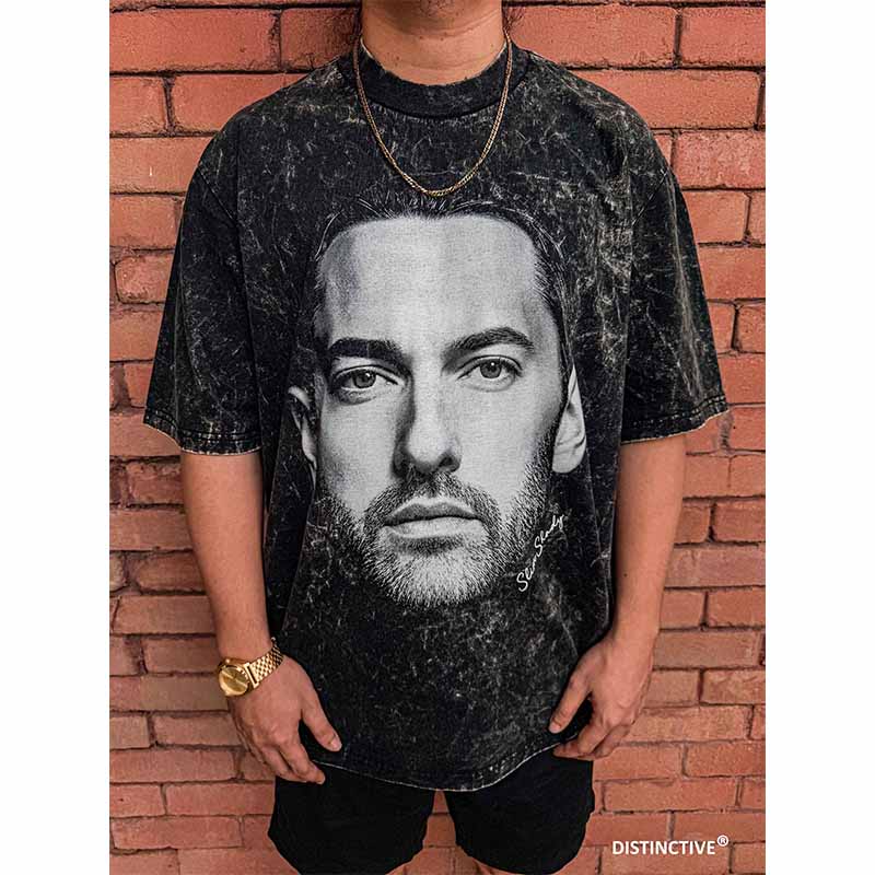 SLIM SHADY V3 - OVERSIZE VINTAGE ACID WASH