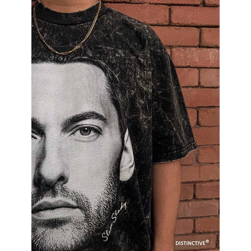 SLIM SHADY V3 - OVERSIZE VINTAGE ACID WASH