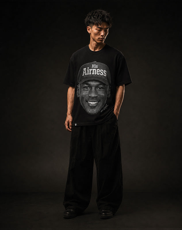 HIS AIRNSS - OVERSIZE VINTAGE ACID WASH