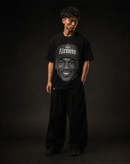 HIS AIRNSS - OVERSIZE VINTAGE ACID WASH