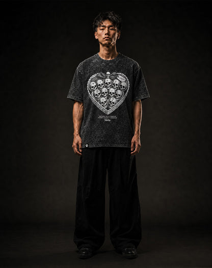 REUNION - OVERSIZE VINTAGE ACID WASH