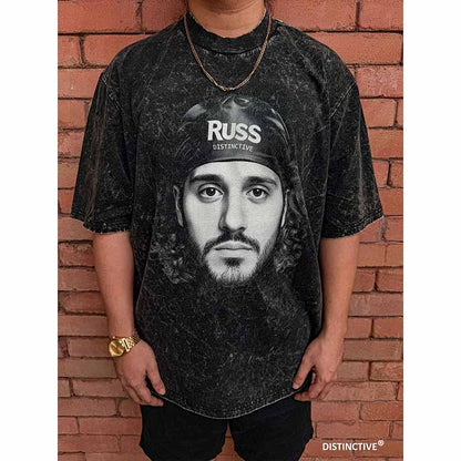 RUSS - OVERSIZE VINTAGE ACID WASH