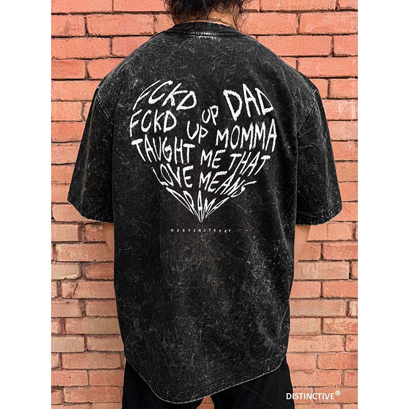 RUSS - OVERSIZE VINTAGE ACID WASH