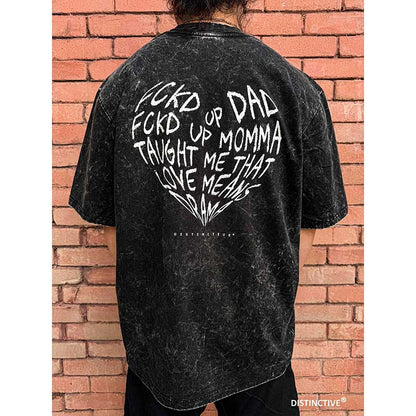 RUSS - OVERSIZE VINTAGE ACID WASH