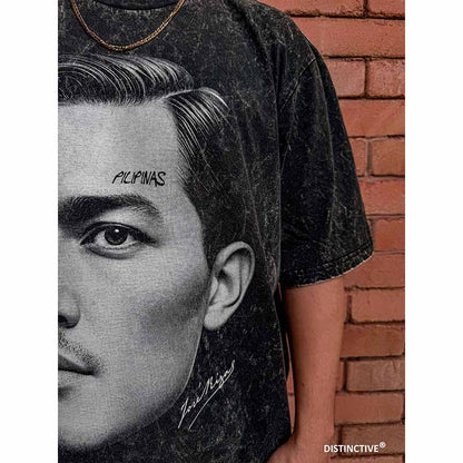 JOSE RIZAL - OVERSIZE VINTAGE ACID WASH
