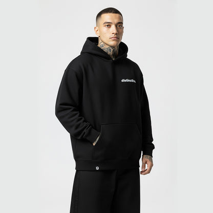 DISTINCTIVE WORDMARK HIGH DENSITY HOODIE - OVERSIZE BOXY