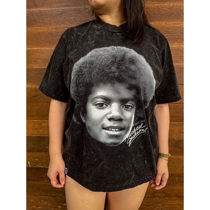 MICHAEL JACKSON - OVERSIZE VINTAGE ACID WASH