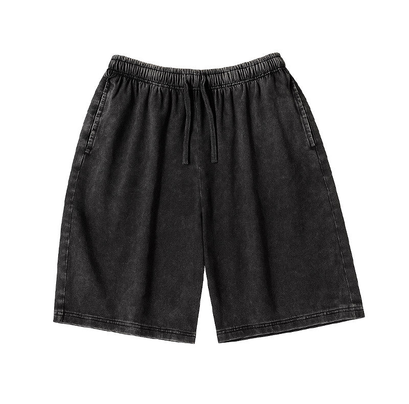 ACIDWASH SHORTS PLAIN LOOSE FIT