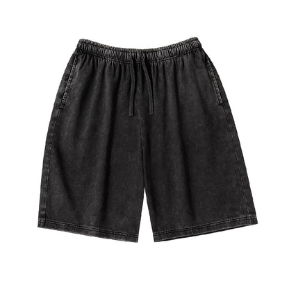 ACIDWASH SHORTS PLAIN LOOSE FIT