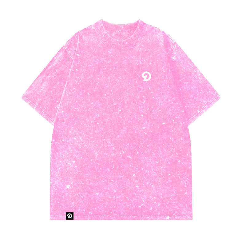 Pink Variant OVERSIZE HIGH DENSITY MATTE D LOGO PINK - VINTAGE ACID WASH ...