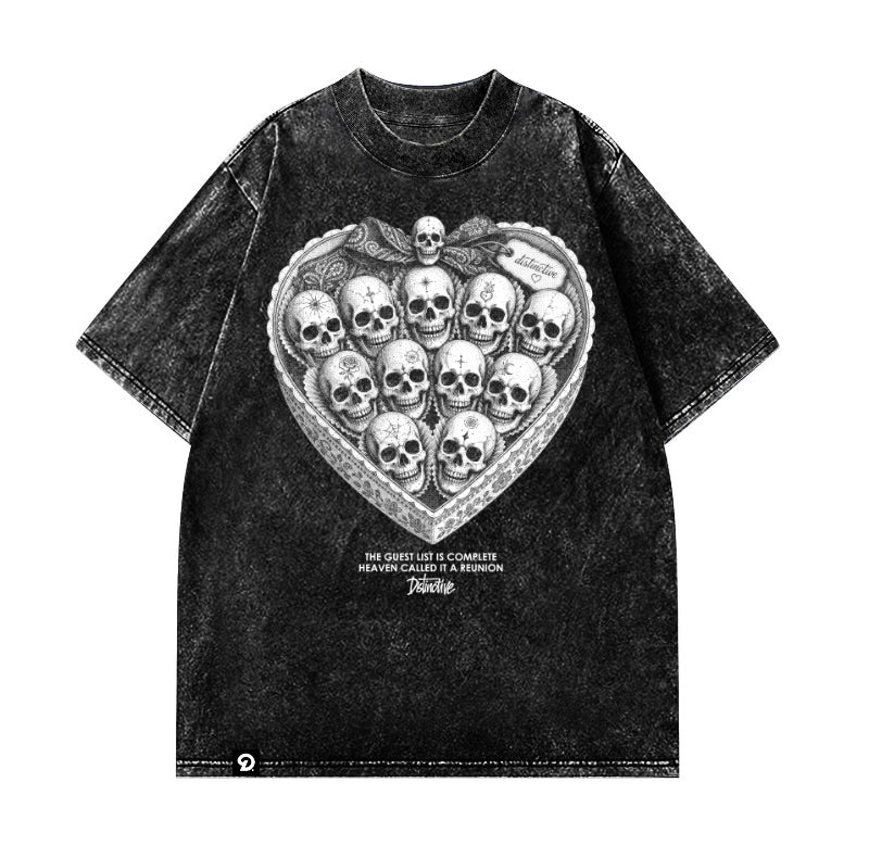 REUNION - OVERSIZE VINTAGE ACID WASH