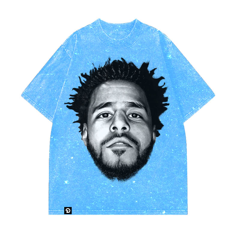 J COLE - OVERSIZE VINTAGE ACID WASH