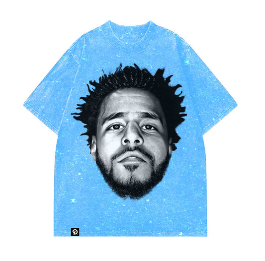 J COLE - OVERSIZE VINTAGE ACID WASH