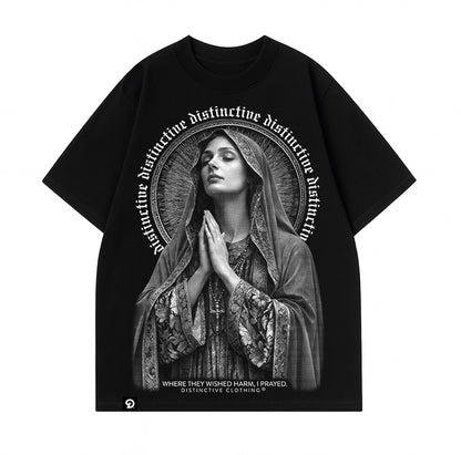 WHERE THEY WISHED HARM I PRAY - OVERSIZE VINTAGE ACID WASH