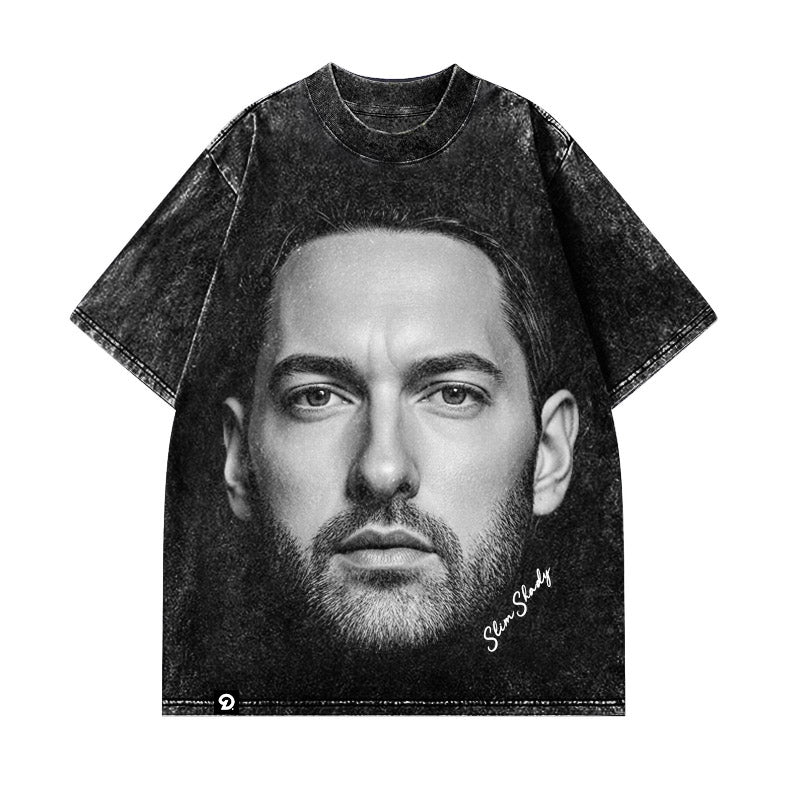 SLIM SHADY V3 - OVERSIZE VINTAGE ACID WASH