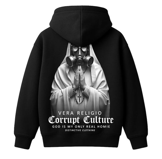 TRUE RELIGION CORRUPT CULTURE HOODIE - OVERSIZE BOXY
