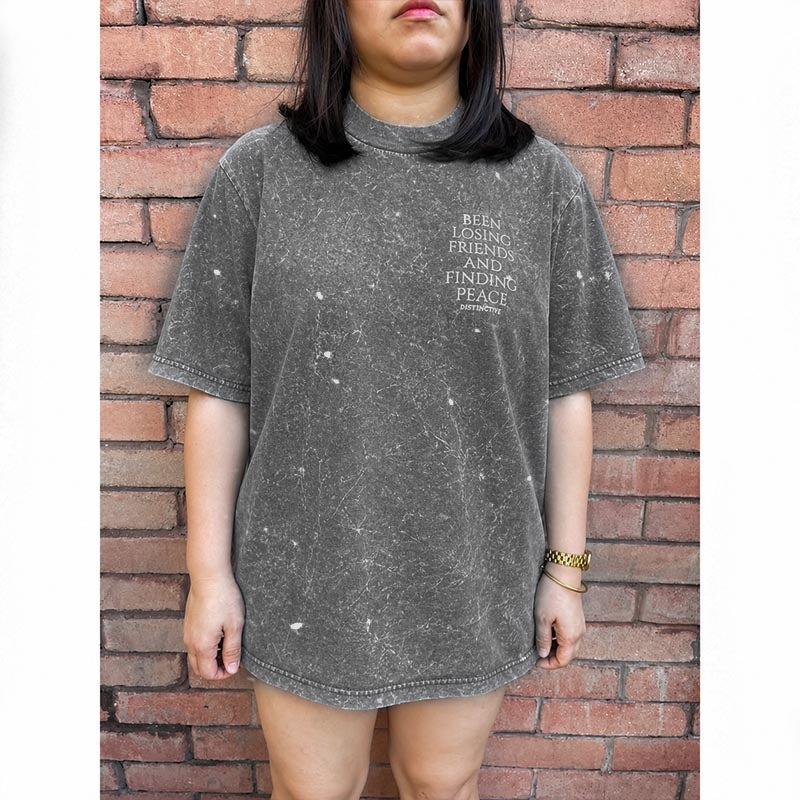 FAIR TRADE - OVERSIZE VINTAGE ACID WASH