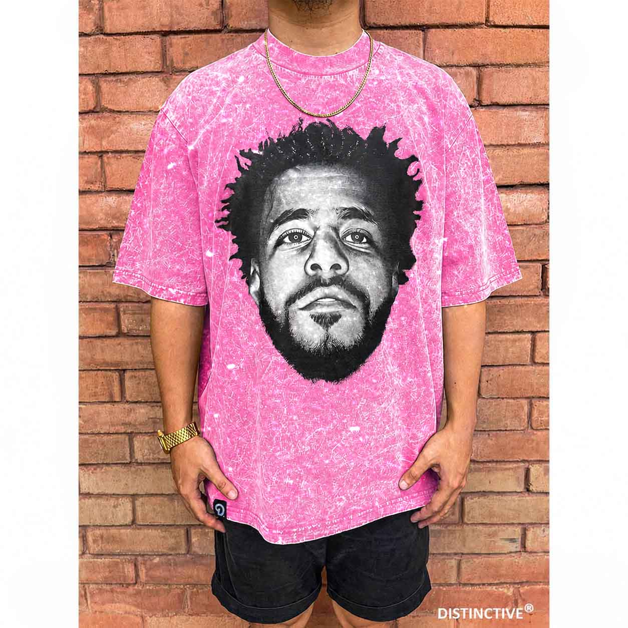 J COLE - OVERSIZE VINTAGE ACID WASH