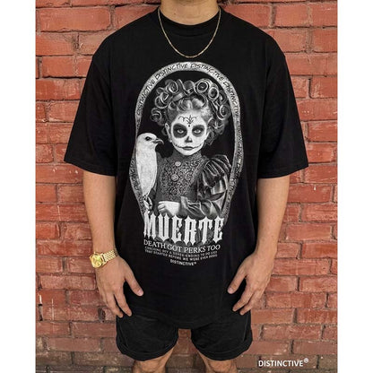 MUERTE - OVERSIZE VINTAGE ACID WASH