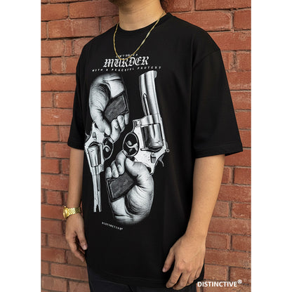 PEACEFUL PROTEST - OVERSIZE VINTAGE ACID WASH