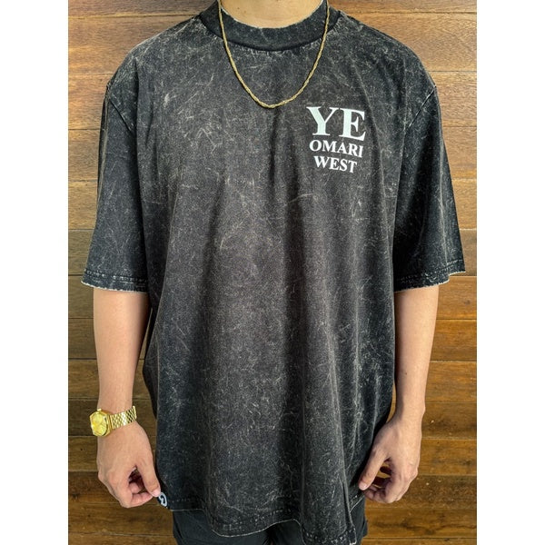 YE - OVERSIZE VINTAGE ACID WASH