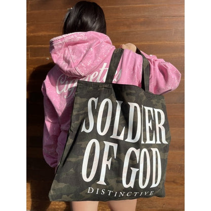 SOLDIER OF GOD - TOTE BAG