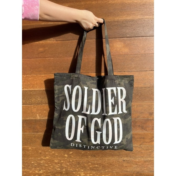 SOLDIER OF GOD - TOTE BAG