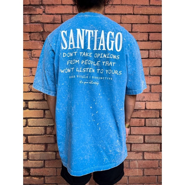 SANTIAGO - OVERSIZE VINTAGE ACID WASH