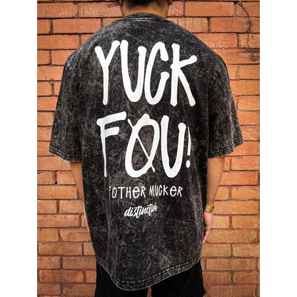 YUCK FOU - OVERSIZE VINTAGE ACID WASH