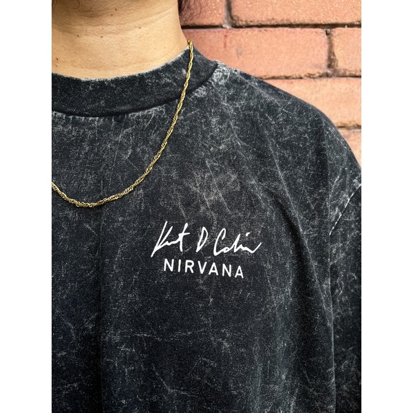 COBAIN - OVERSIZE VINTAGE ACID WASH