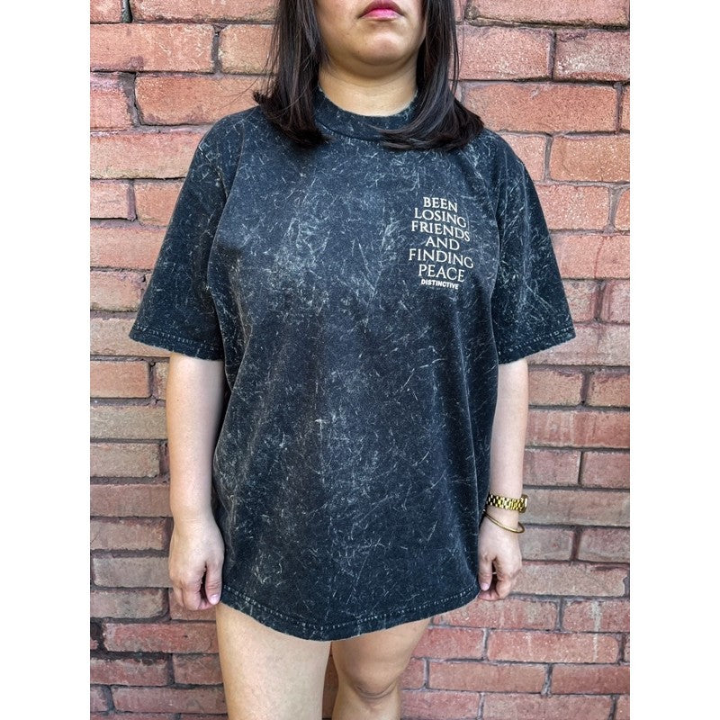 FAIR TRADE - OVERSIZE VINTAGE ACID WASH