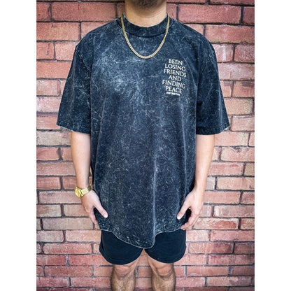 FAIR TRADE - OVERSIZE VINTAGE ACID WASH