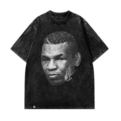 MIKE TYSON - OVERSIZE VINTAGE ACID WASH