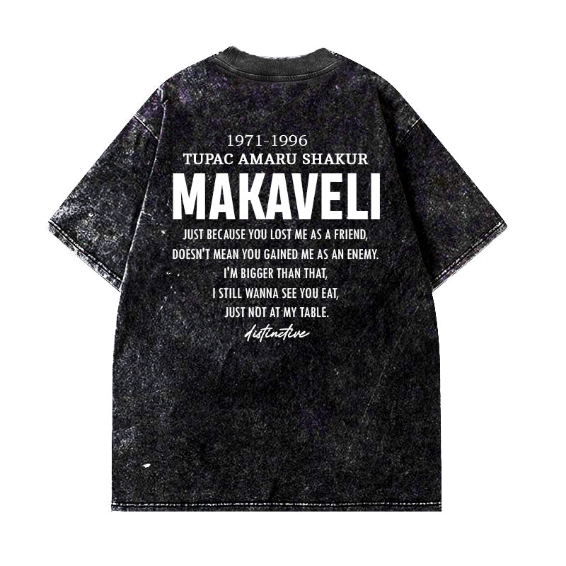 TUPAC - OVERSIZE VINTAGE ACID WASH