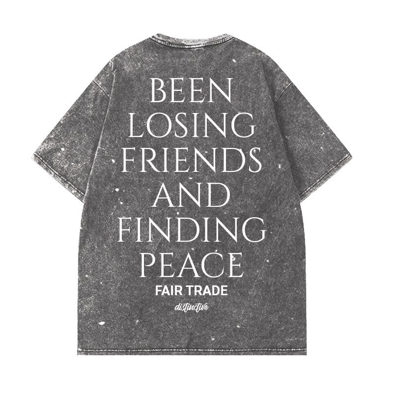 FAIR TRADE - OVERSIZE VINTAGE ACID WASH