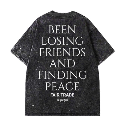 FAIR TRADE - OVERSIZE VINTAGE ACID WASH