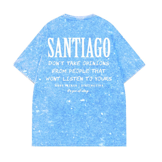 SANTIAGO - OVERSIZE VINTAGE ACID WASH